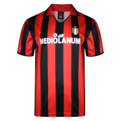 Tailandia Camiseta AC Milan Primera Equipación Retro 1988